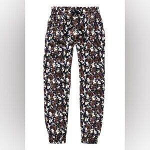 Aritzia Talula Beach Lounge Coastal Abstract Floral Stretch Pants S